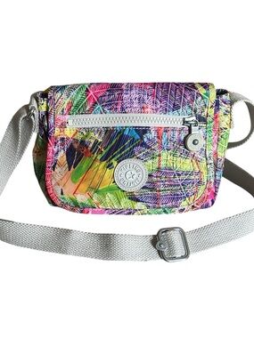 Kipling Small Crossbody Bag in Tropical Print